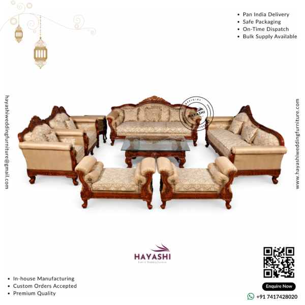 Maharaja Sofa Set For Wedding & Event
