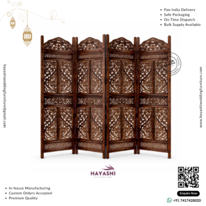 Wooden Partition Decor For Wedding & Event