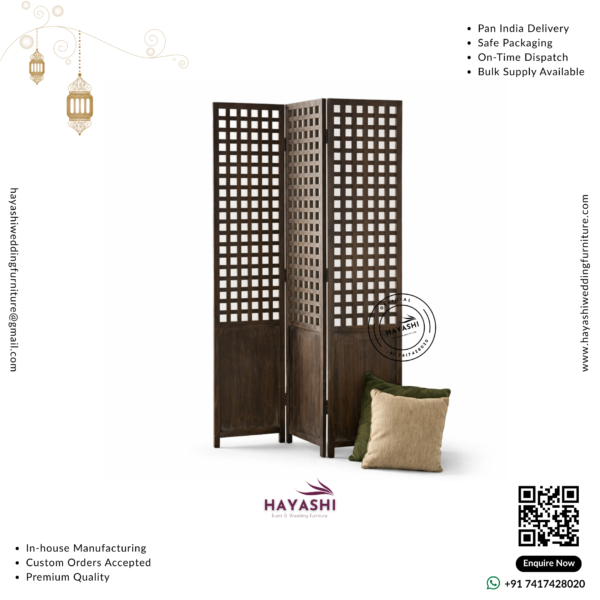 Wooden Partition Decor For Wedding & Event