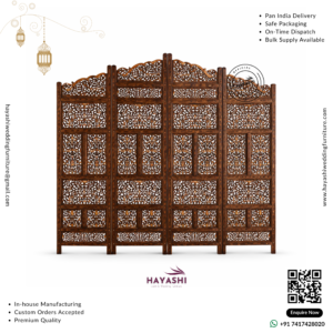 Wooden Partition Decor For Wedding & Event