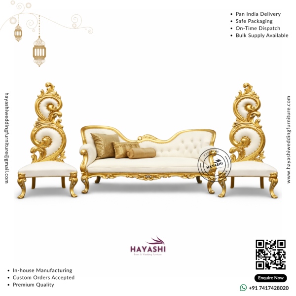 Maharaja Sofa Set For Wedding & Event
