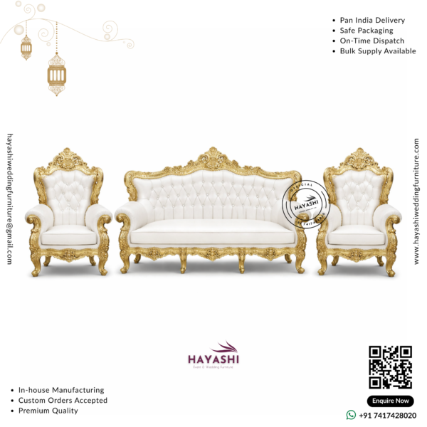 Maharaja Sofa Set For Wedding & Event