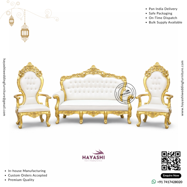Maharaja Sofa Set For Wedding & Event
