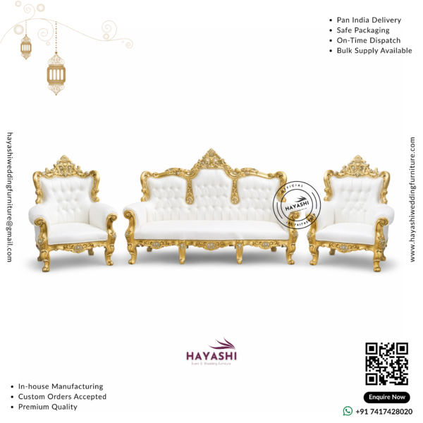 Maharaja Sofa Set For Wedding & Event