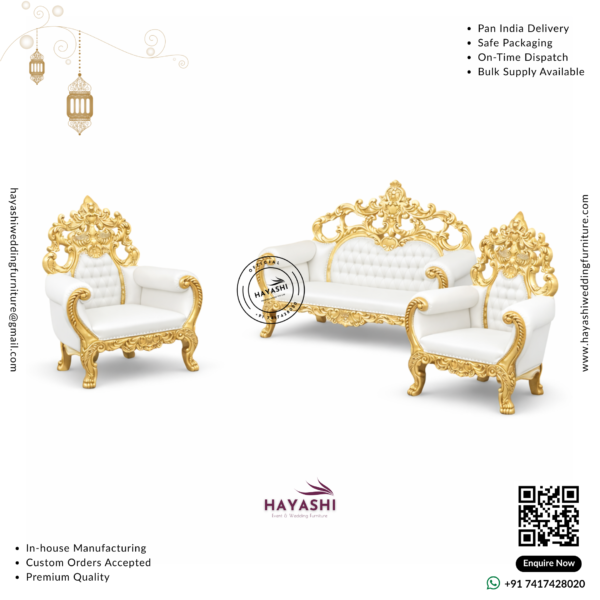 Maharaja Sofa Set For Wedding & Event