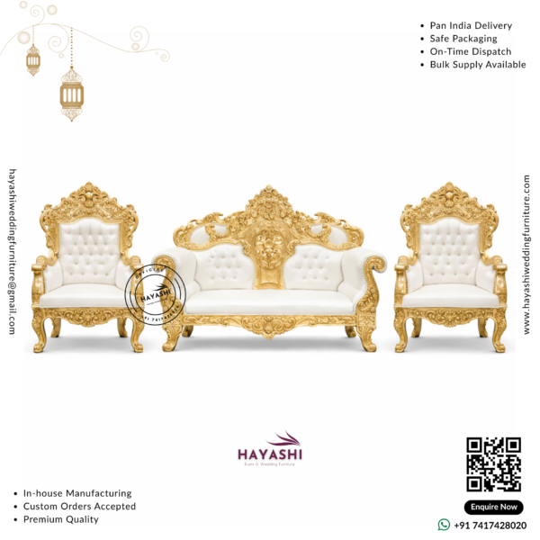 Maharaja Sofa Set For Wedding & Event