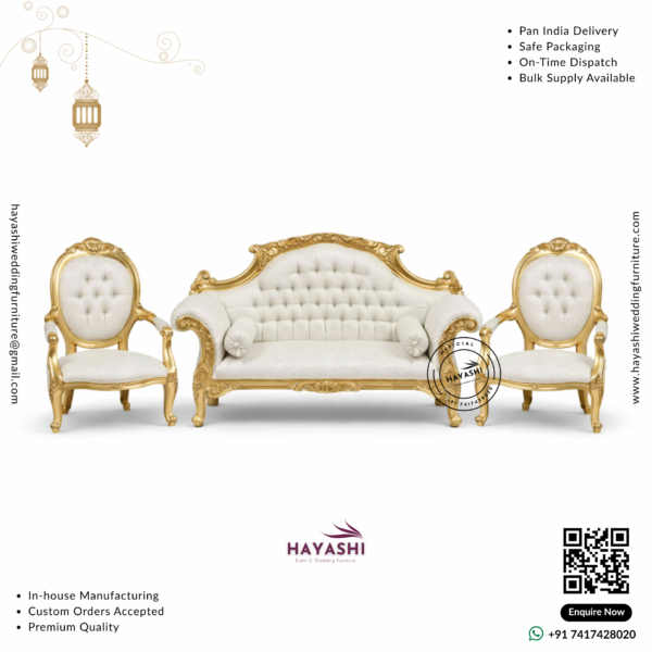 Maharaja Sofa Set For Wedding & Event