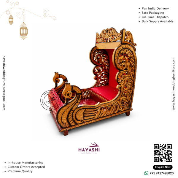 Wooden Palki For Wedding & Event