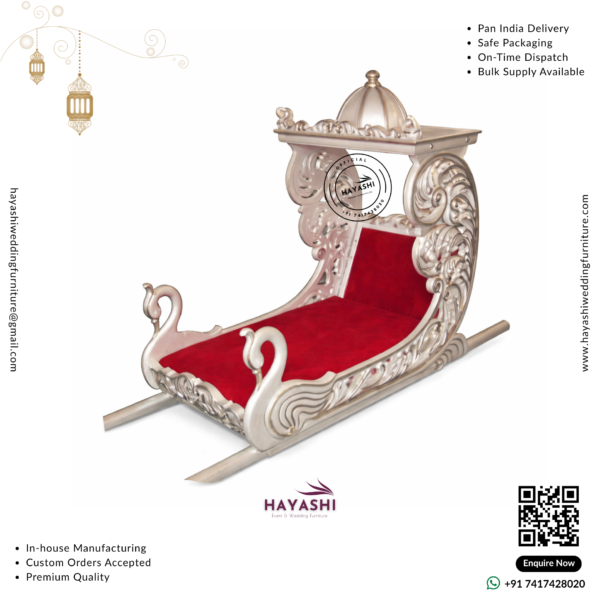 Wooden Palki For Wedding & Event