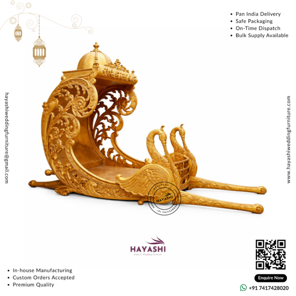 Wooden Palki For Wedding & Event