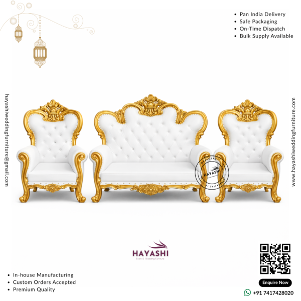 Maharaja Sofa Set For Wedding & Event