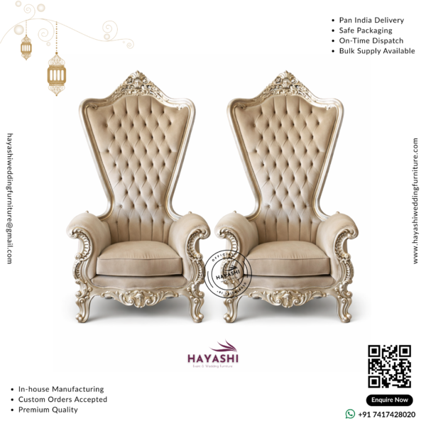 Royal Throne For Wedding & Event