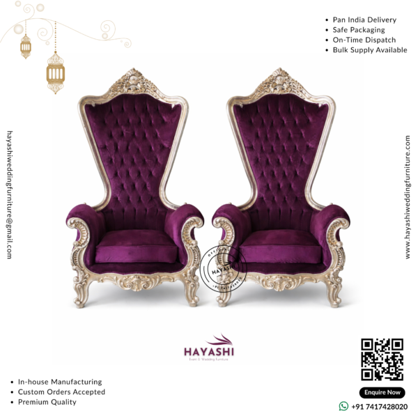 Royal Throne For Wedding & Event