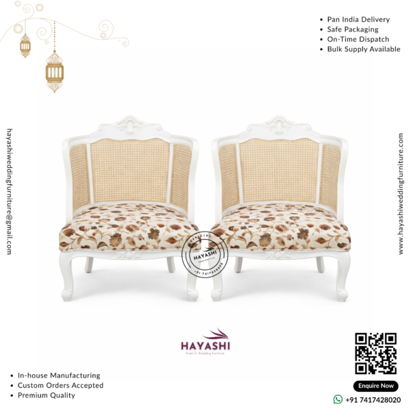 Mandap & Vidhi Chair Set For Wedding & Event