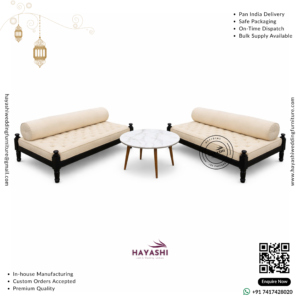 Wooden Sofa Set For Wedding & Event