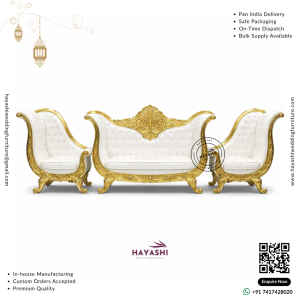 Maharaja Sofa Set For Wedding & Event