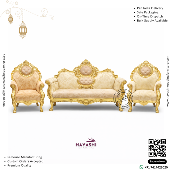 Maharaja Sofa Set For Wedding & Event