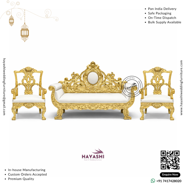 Maharaja Sofa Set For Wedding & Event