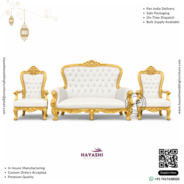 Maharaja Sofa Set For Wedding & Event