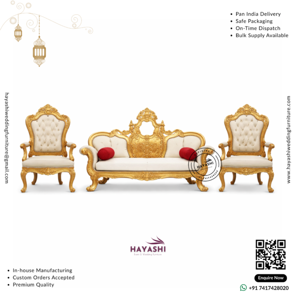 Maharaja Sofa Set For Wedding & Event