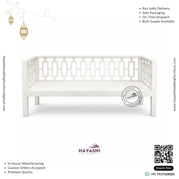 Wooden Sofa For Wedding & Event