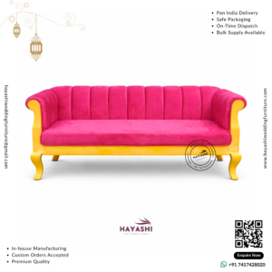 Wooden Sofa For Wedding & Event