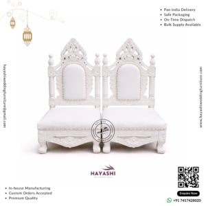 Mandap & Vidhi Chair Set For Wedding & Event