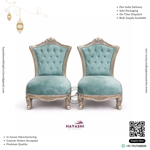 Mandap & Vidhi Chair Set For Wedding & Event