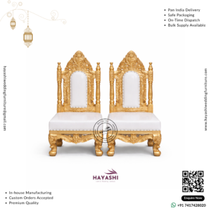 Mandap & Vidhi Chair Set For Wedding & Event