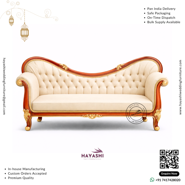 Wooden Sofa For Wedding & Event